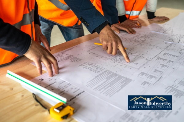 See if you need a party wall agreement for building along boundary line Southwick