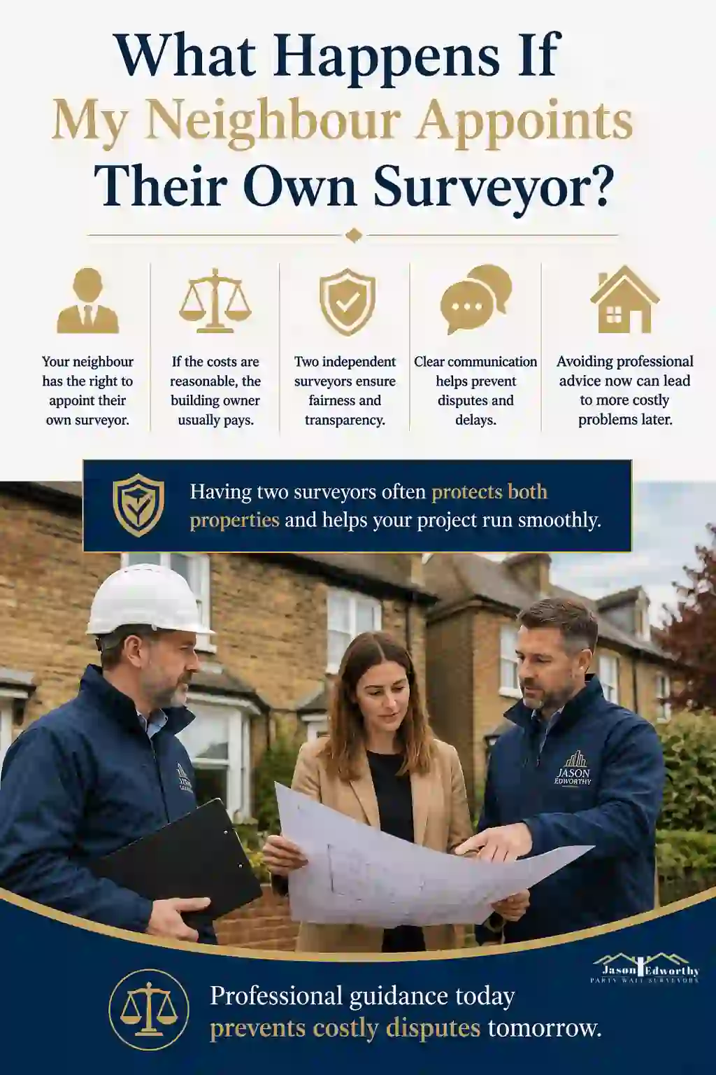 What Happens If My Neighbour Appoints Their Own Surveyor Southwick?